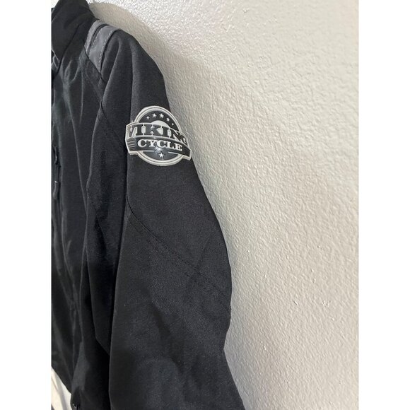 Viking Cycle Ironborn Armored Motorcycle Riding Biker Black Jacket for Women - Picture 6 of 13